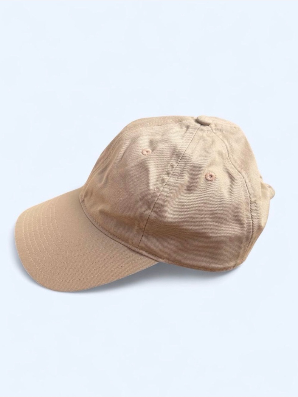 Aritzia TNA beige basic baseball hat